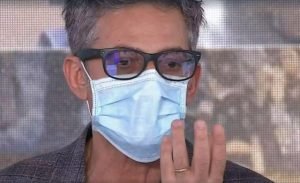 Rosario Fiorello in lacrime per la figlia