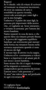 Guendalina Tavassi annuncia: "Con Umberto è finita"